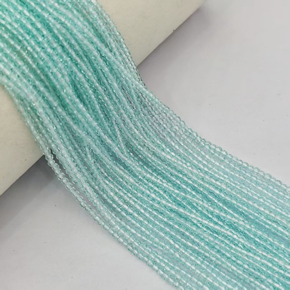 Hilo de algodón aguja súper pequeña Perla de cristal encadenada cuentas vidriadas DIY accesorios de ropa hechos a mano pulsera collar cuentas dispersas accesorios
