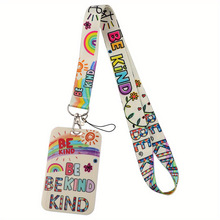 S 33428 Rainbow card holder lanyard �ʺ�������׹����羳