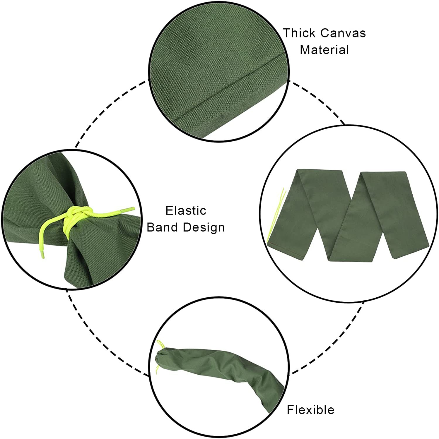 Control de inundaciones sandbag espesado reutilizable absorbente largo lienzo sandbag para garaje control de inundación impermeable image 4