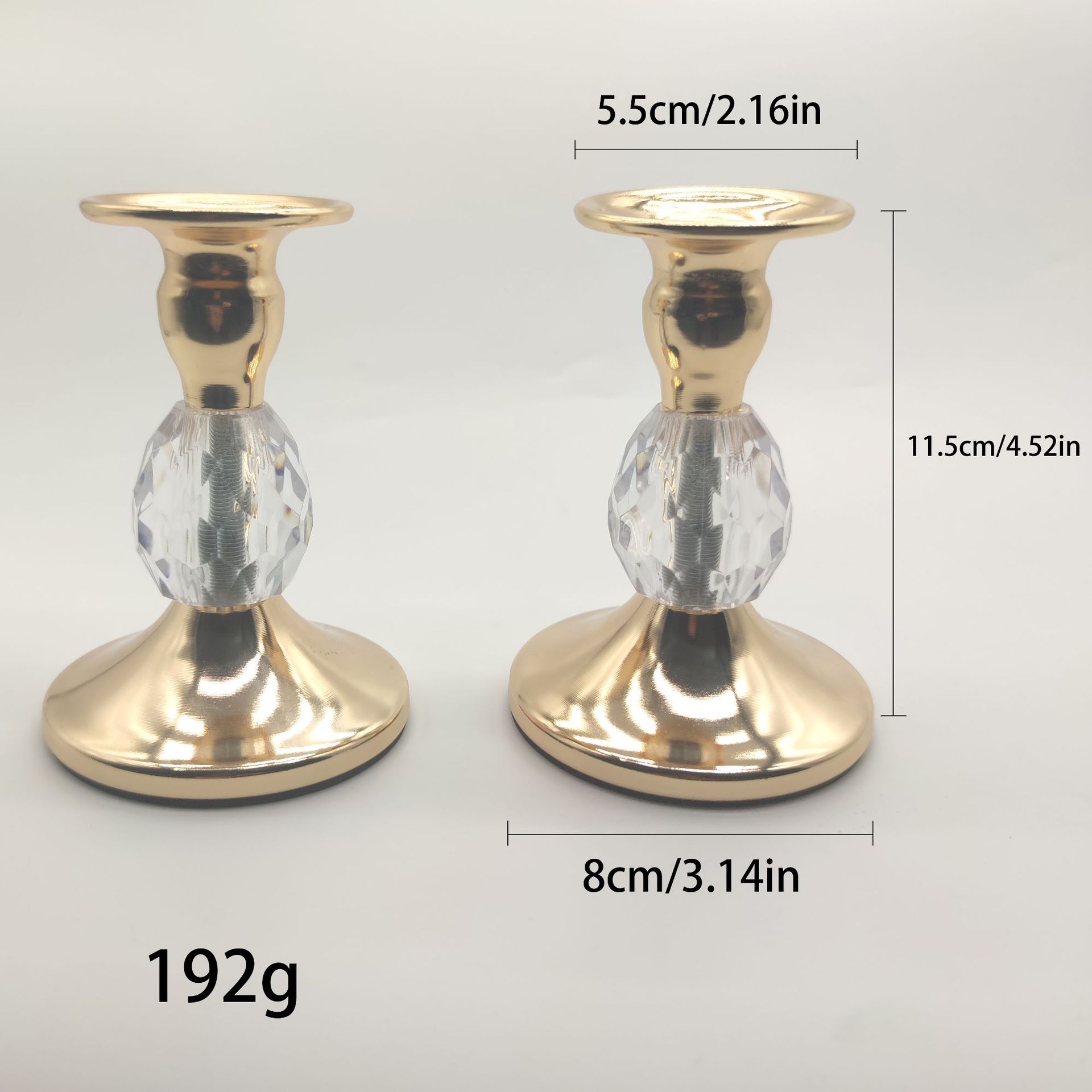 Candelaria nórdica simple candelabros de hierro forjado candelabros de bodas decoraciones de atmósfera romántica taza de velas lotes