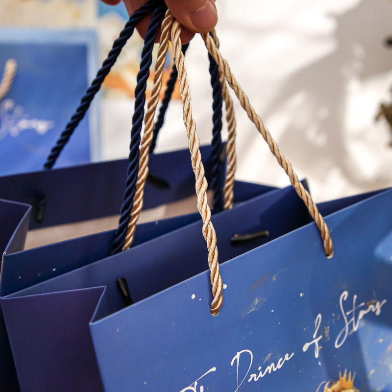 Bolsa de regalo del Sr. Paper Viaje al Universo serie original coreana ilustración de regalo de cumpleaños embalaje bolsa de regalo