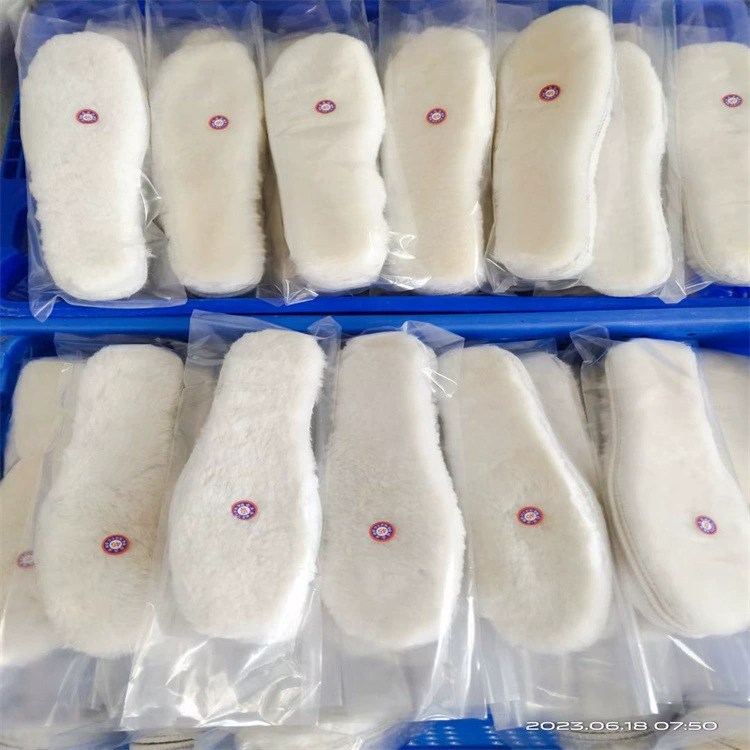 Фабрика в наличии зимние меховые интегрированные шерстяные стельки утолщенные теплые зимние сапоги стелька оптом