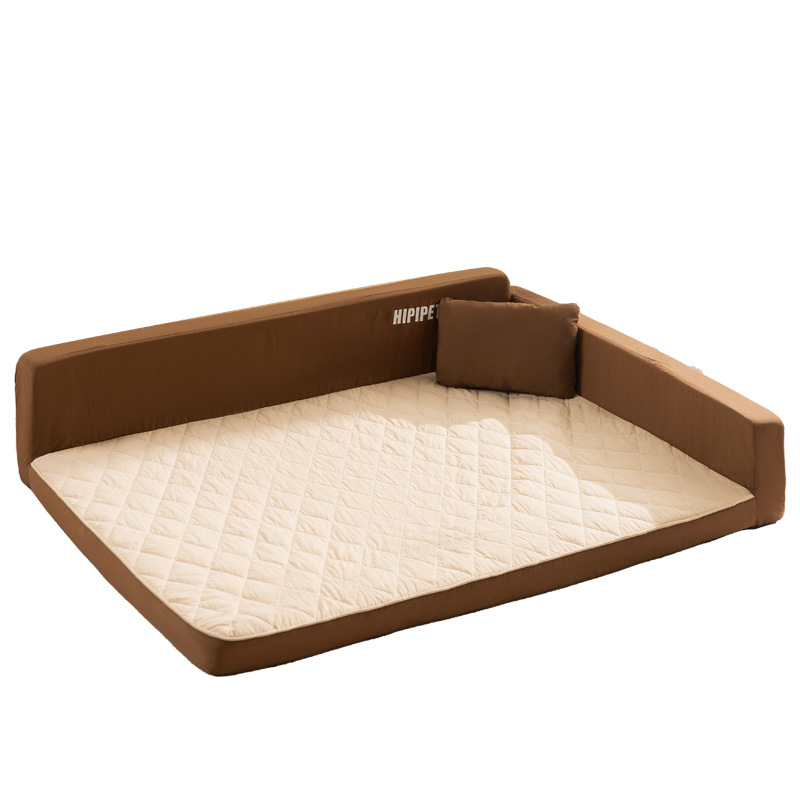 Gran cama de perros, sofá estampado, cama de perros, cama de perros