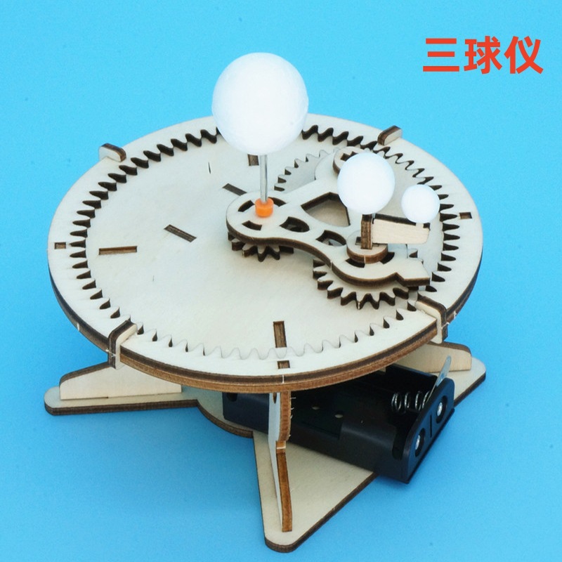 Three-ball material package (batteries not included)