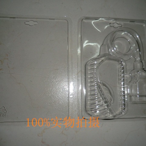 深圳厂家：PETG出口透明吸塑盒　检测仪包装吸塑内托