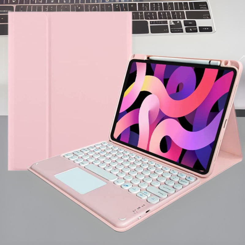Suitable for Samsung Protective Case Tab S9 S10 S7 Fe Plus 12.4inch S6Lite Bluetooth Touch Keyboard Suitable for Samsung Protective Case Tab S9 S10 S7 Fe Plus 12.4inch S6Lite Bluetooth Touch Keyboard