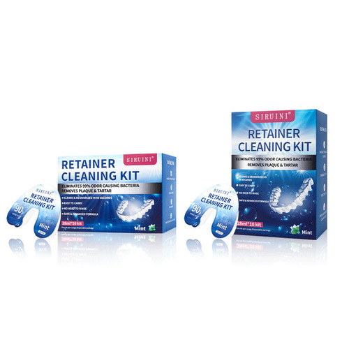 Cross-border denture cleaner Orthodontic retainer cleaner Secondary denture cleaner Disposable cleaner