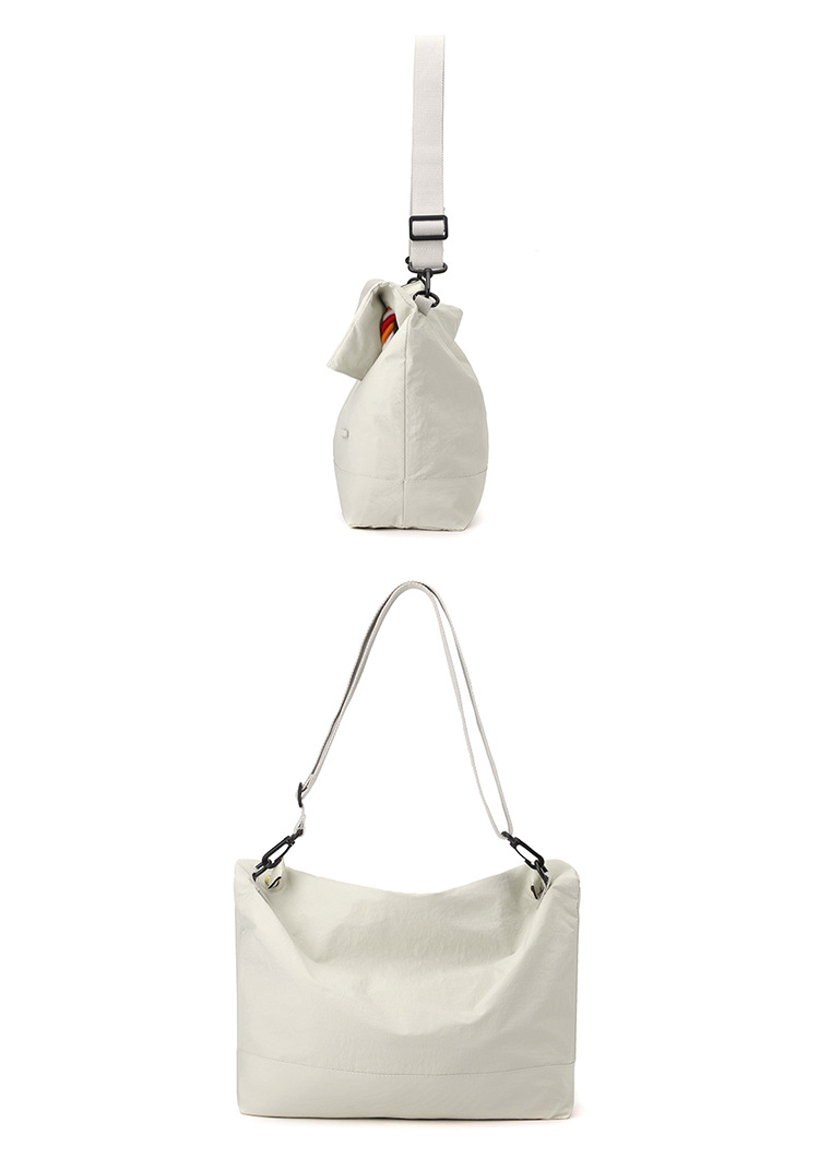 Colorful Fox's new niche women's thick-rope nylon fabric large-capacity commuter messenger single-shoulder bag undefined