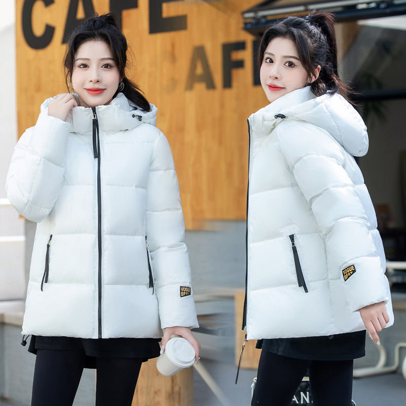 2023 ropa de algodón femenina de invierno coreano de algodón 2023 nuevo tipo de ropa de pan grueso pequeño chaqueta de algodón suelta coreana image 4