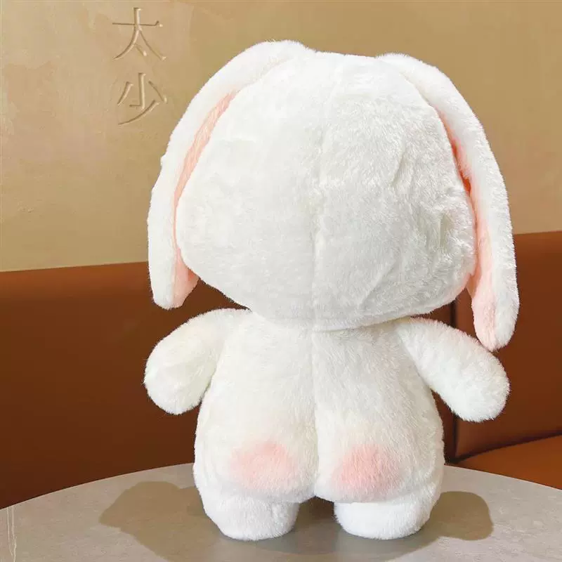 Design plush doll for friend, soft rabbit