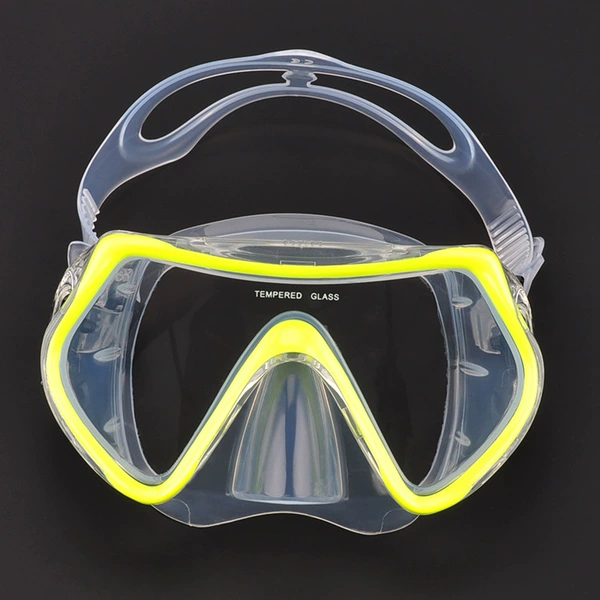 Yellow transparent mask PVC
