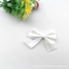 Hairgrip handmade with bow, hair accessory, silk colored clothing