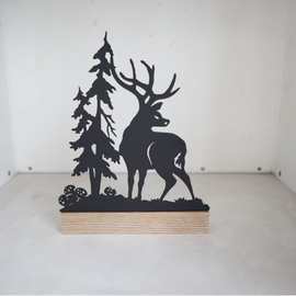 定制跨境铁艺摆件家居动物摆件客厅装饰摆件