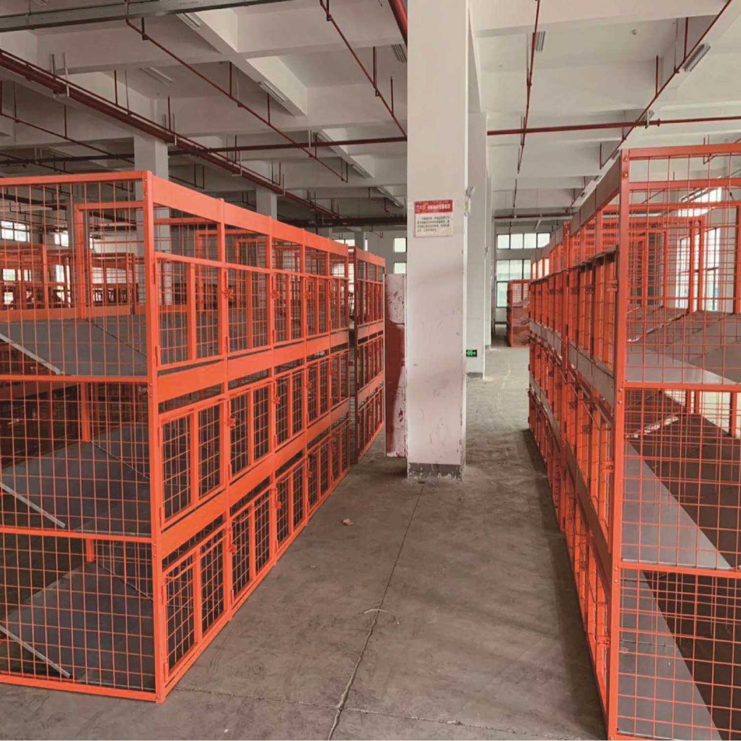 现货可移式九宫格集包笼快递分拣架建包笼可来图珠三角可协助安装