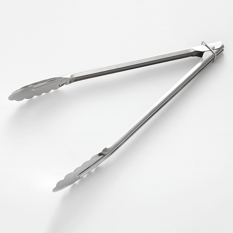 Clip de comida de acero inoxidable cocina restaurante barbacoa filete clip coreano barbacoa hornear pan clip de alimentos