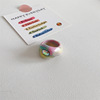 Acrylic cute ring, simple and elegant design, does not fade, on index finger