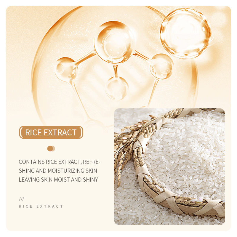 BIOAOUA Ensemble de six produits nourrissants et hydratants au lait de riz original_voghion.com