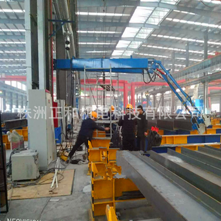 液压旋臂操作机二保焊机空间臂济南焊机旋转臂山东厂家悬臂吊区别