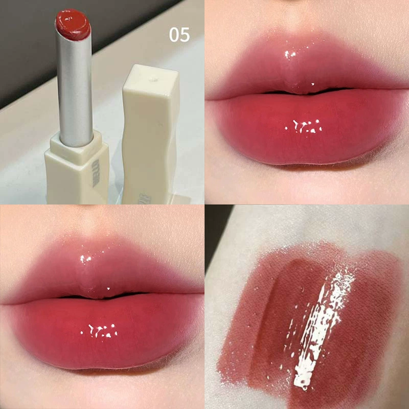 Moisturizing lipstick mirror effect, intense hydration, plumping finish, net 2 g