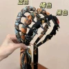 Braided hairband 11881A black