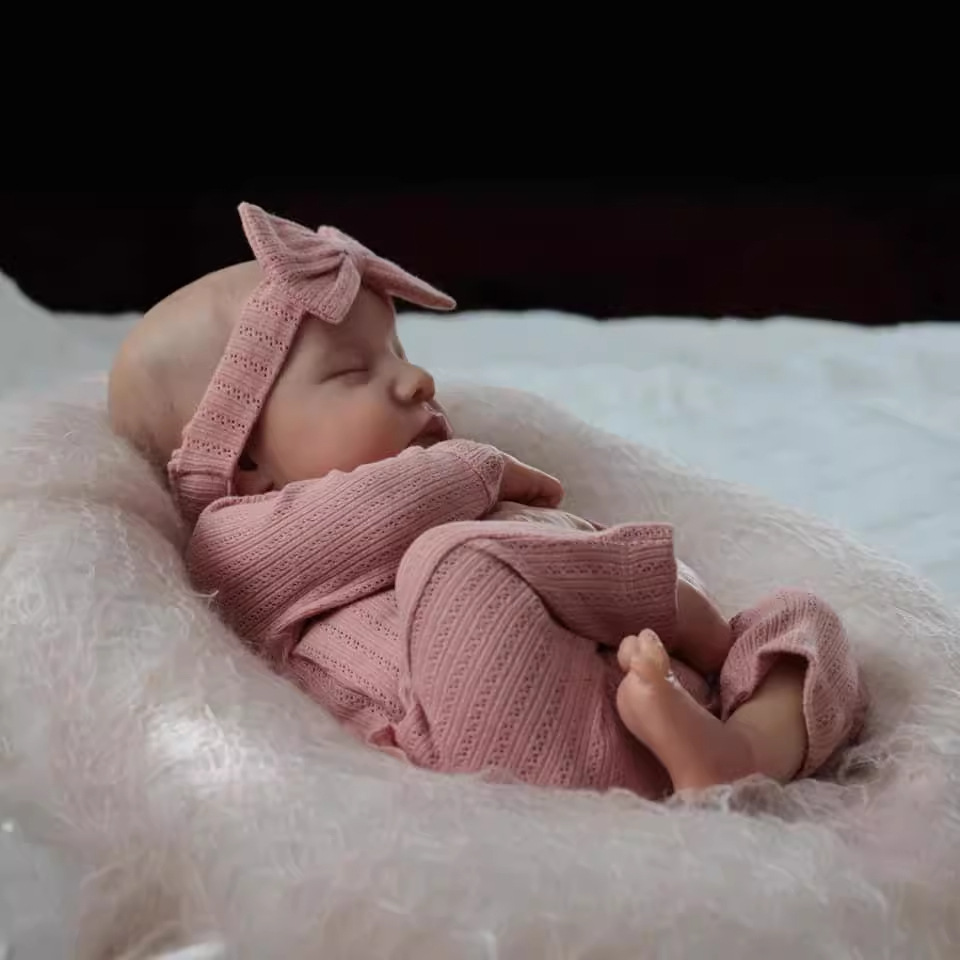 Simulación de 19 pulgadas muñeca de bebé renacido Levi 3D piel realista bebé