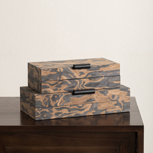 Yi Beizi Advanced Sense Cloakroom Locker Body Classic Combination Decorations Sample Room Jewelry Ornaments Storage Box