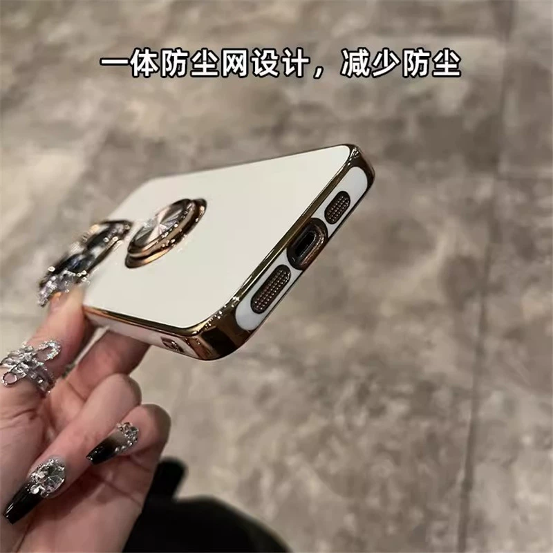Apple, iPhone 16, чехол для телефона, совместимое кольцо, трубка, защитный чехол, 16promax, iphone