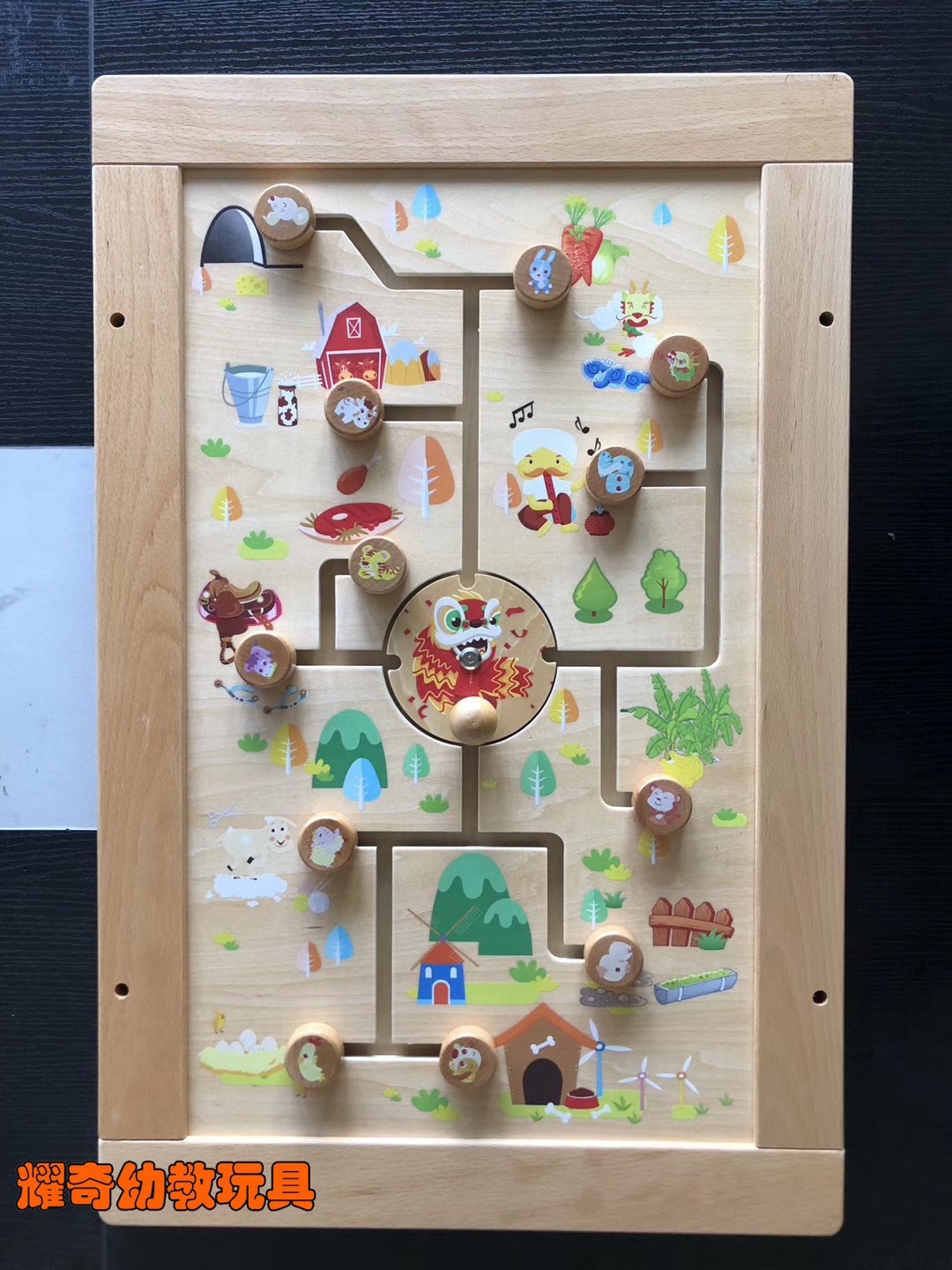 원목 십이지신 70*46cm