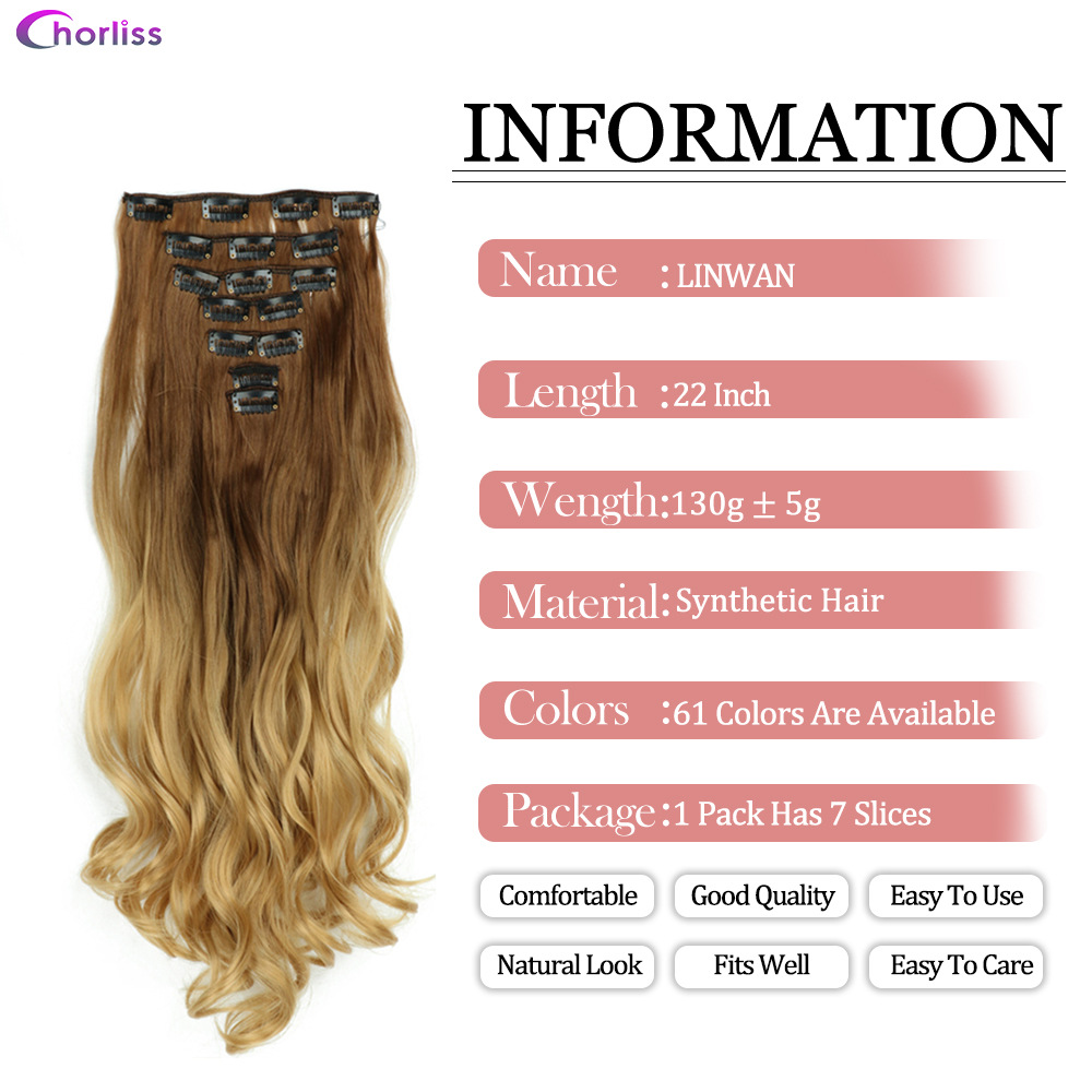 Women's Fashion Party High Temperature Wire Centre Parting Long Curly Hair Wigs display picture 4