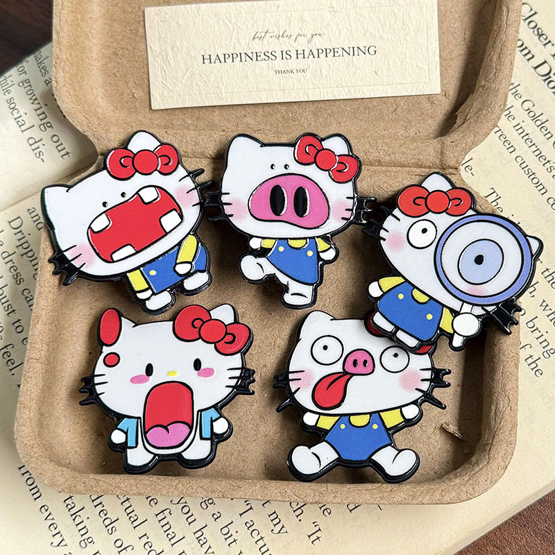 New Cartoon Embossed Cute Cat Sweet Girl Cute Bangs Clip Duckbill Clip Hairpin Side Hair Accessory New Cartoon Embossed Cute Cat Sweet Girl Cute Bangs Clip Duckbill Clip Hairpin Side Hair Accessory