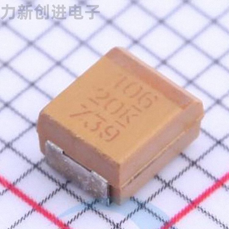 T491B106K020AT描述10uF(106) ±10% 20V 钽电容