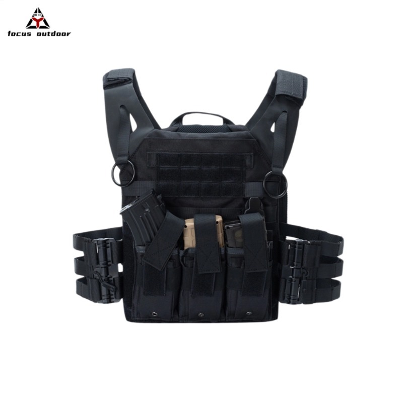 Amazon deportes al aire libre chaleco de combate de campo chaleco chaleco táctico resistente al desgaste chaleco de entrenamiento de camuflaje