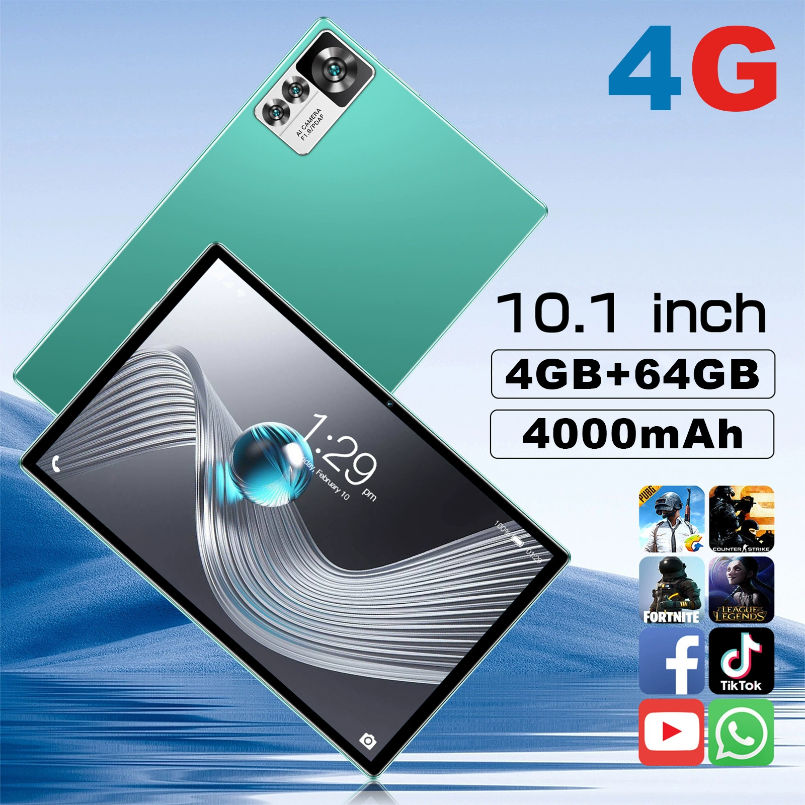Cross-border планшет 12S Pro 4+64 популярная Android 12 прямые продажи реальный 4G складской запас источник заводская прямая доставка