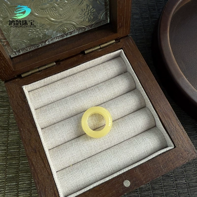 Hand-Woven Second-Generation Beeswax Zərgərlik ara hissələri - amber-bezel
