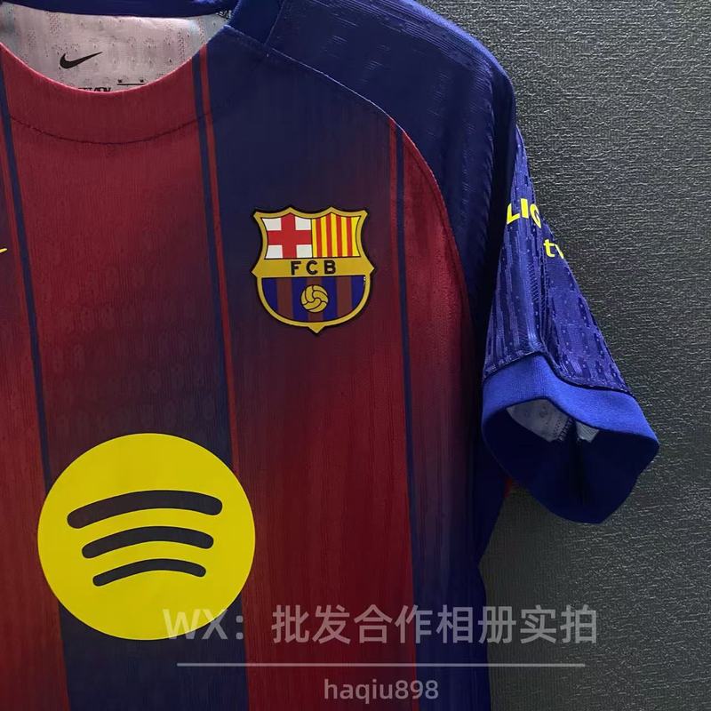 【269人集め】25-26 バルセロナ 新ユニフォーム 10番 アマール プレーヤーバージョン サッカーユニフォーム|undefined