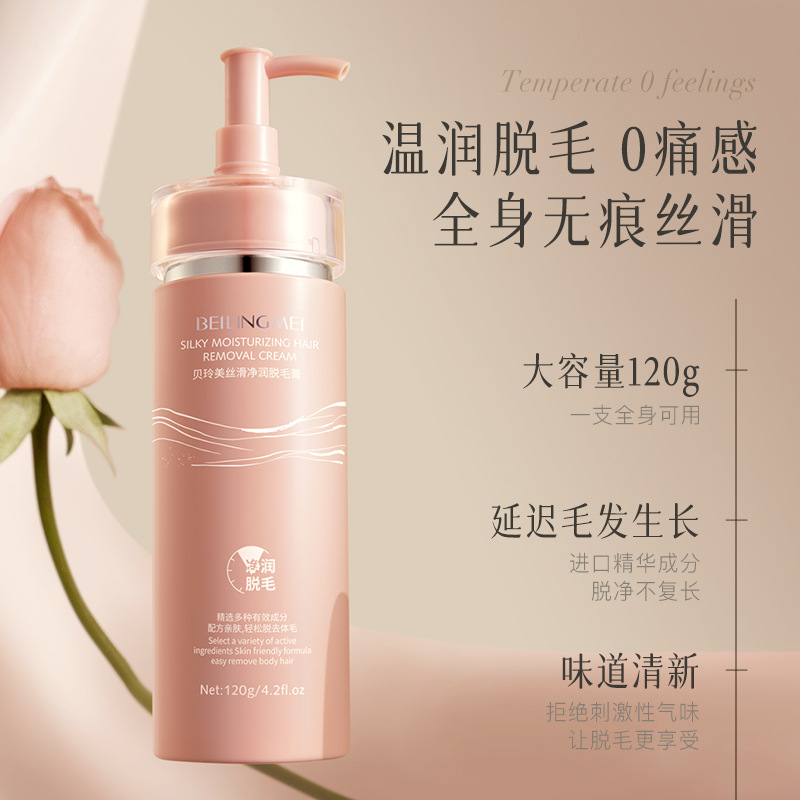 Silky Soft Full Body Hair Removal Cream 4