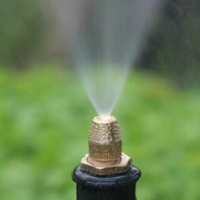 Cobre 4 puntos ajustable alta atomización césped boquilla rociador rocalla boquilla sitio de construcción eliminación de polvo refrigeración jardín rociador