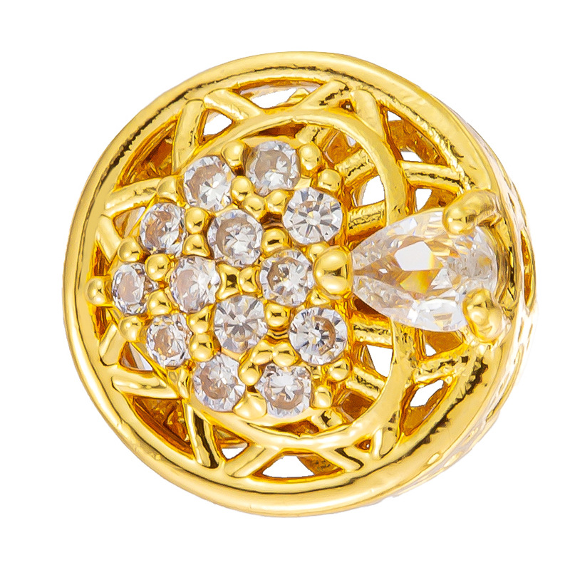 Douyin Venta caliente Colgante de microincrustaciones de cobre chapado al por mayor Cientos de colgantes de cobre opcionales a su gusto, fábrica de origen al por mayor sin cadena