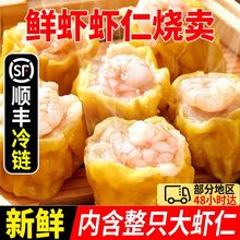 【新鲜虾仁】烧麦干蒸猪肉蟹籽广式早茶半成品茶楼烧卖早点心批发