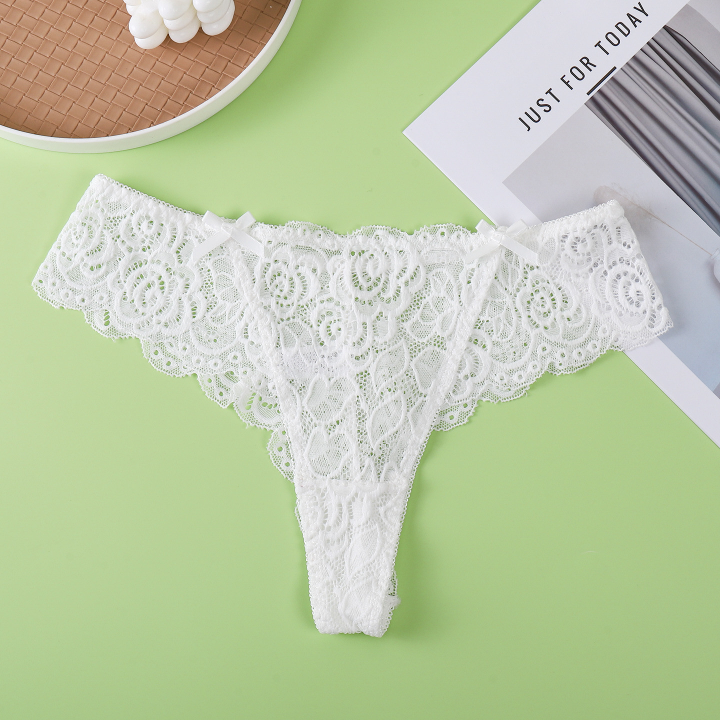 Otoño de la nueva mujer sexy encaje panties transpirables de cintura baja mujer triangles multicolores europeas y americanas panties