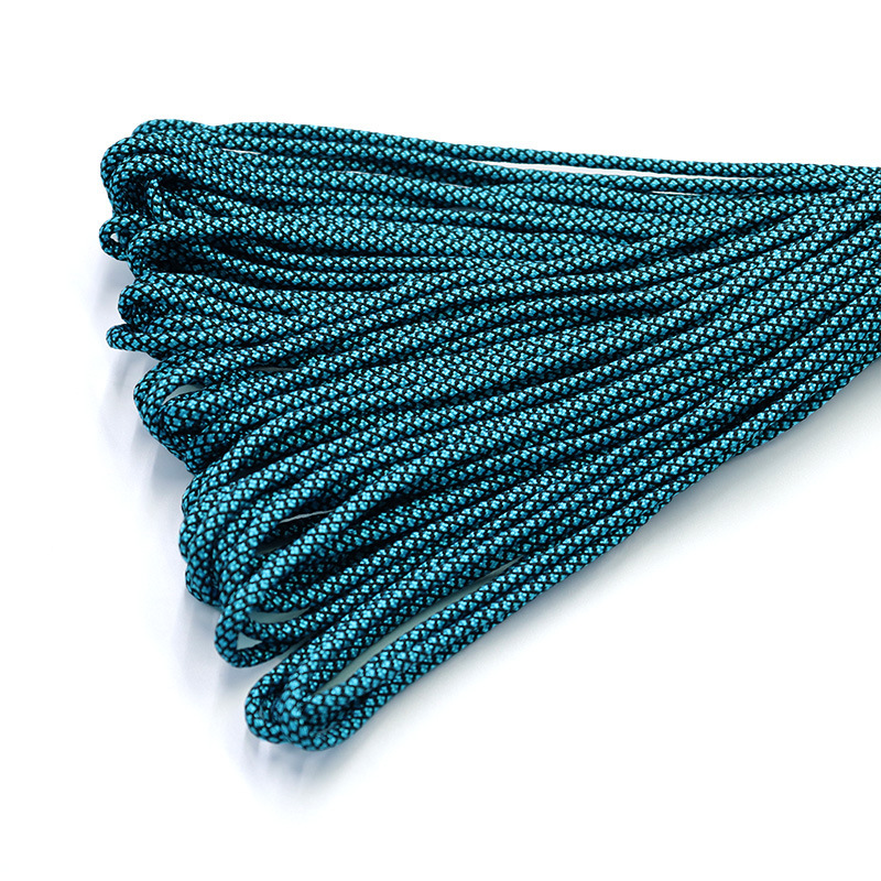 7-Core 4mm cuerda de paraguas al aire libre multifuncional montañismo paracaidista cuerda de tracción escapar equipo de salvamento cuerda de seguridad 31 m cuerda de paraguas