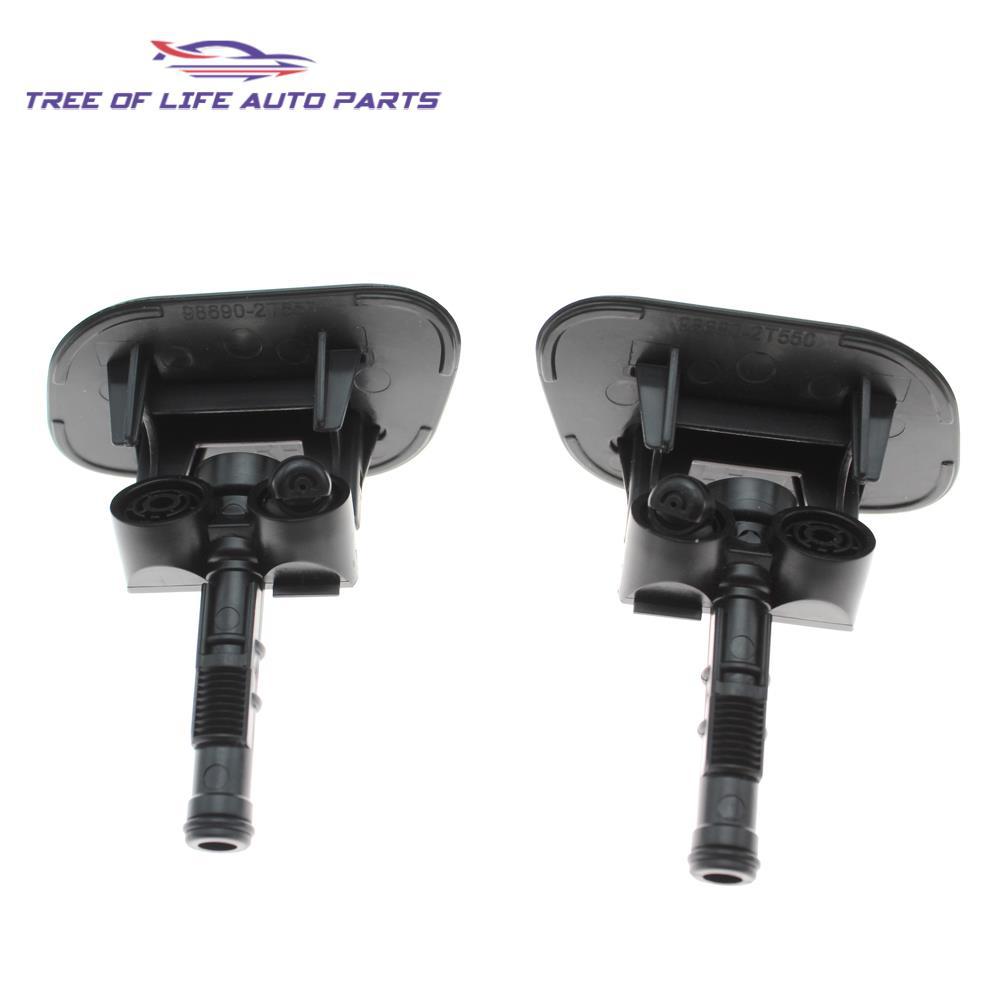 98680 - 2T550 98690 - 2T550 para 2014 2015 Hyundai Kia K5 cubierta de limpiador de faro