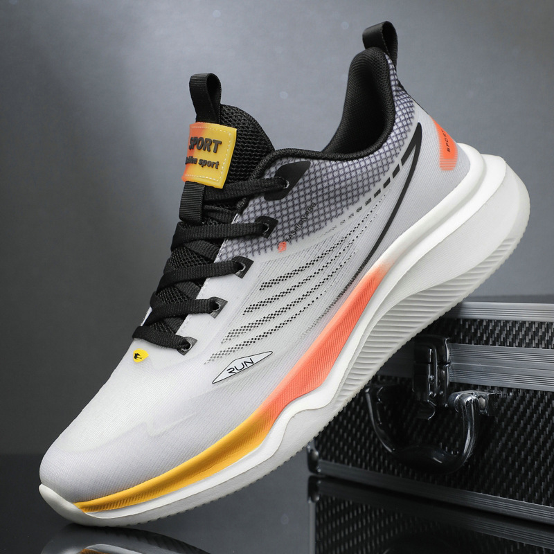 Zapatos deportivos de hombre, verano, nuevos zapatos de hombre transpirables de malla, zapatos de correr cómodos, zapatos casuales de moda