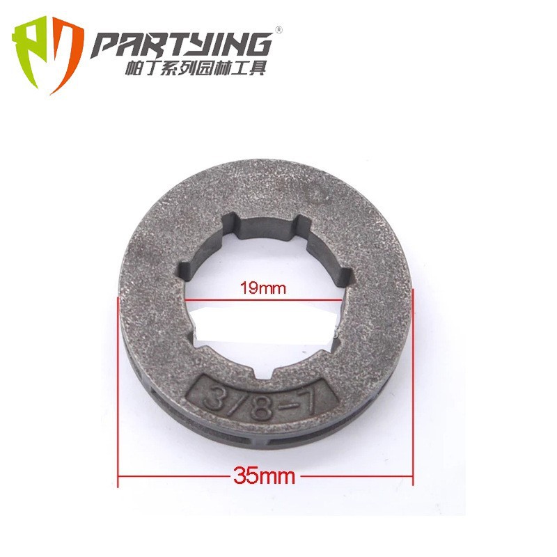 7-325 P-7 3/8-7 piñón MS 180 250 260 290 390 engranaje de rueda de disco pasivo