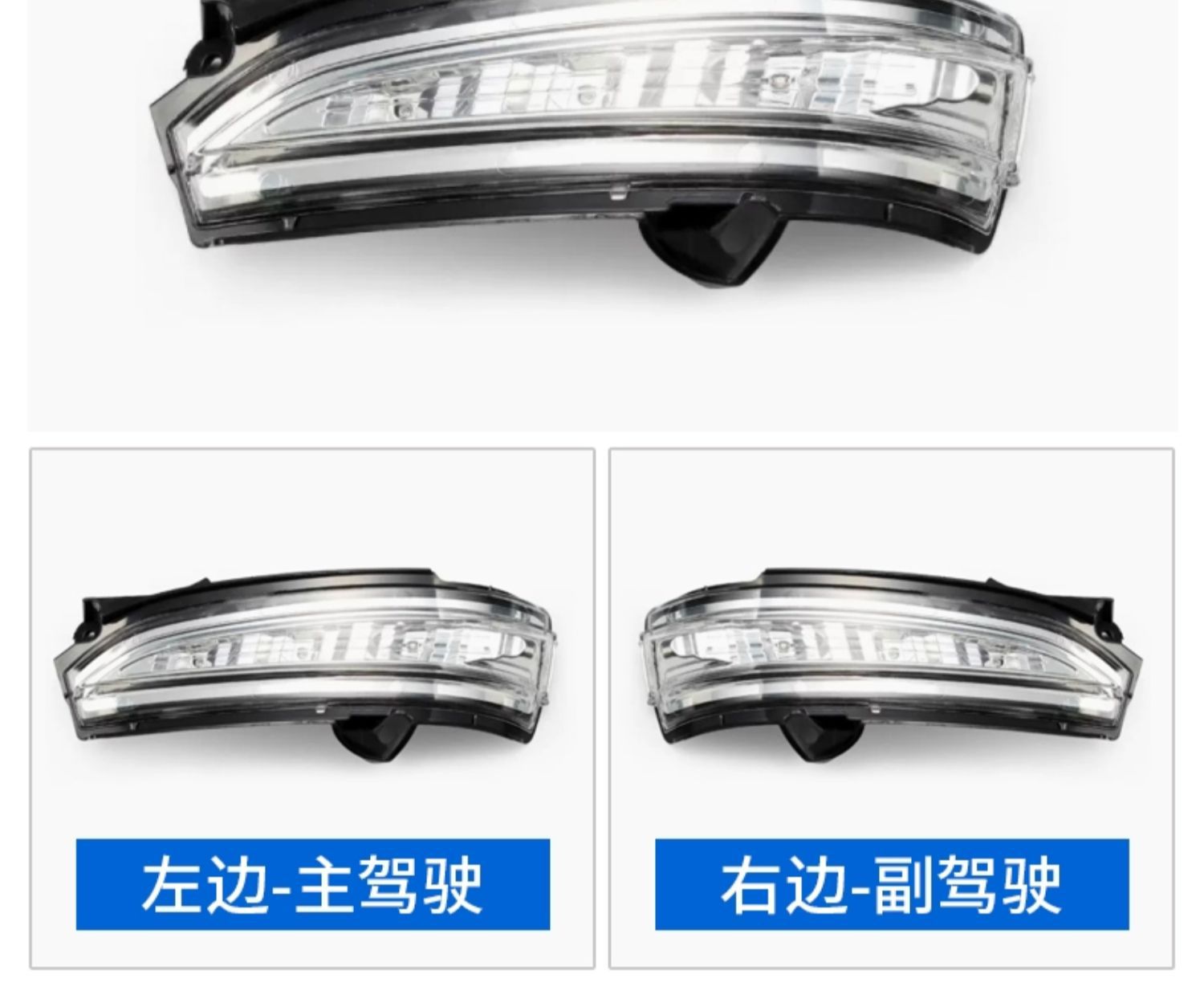 Suitable for Mondeo Victory, Fox Fiesta Edge Escape Escape Rearview Mirror Turn Signal