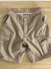 Solid color loose fitting work shorts pant��ɫ���ɹ��b��ѝ��