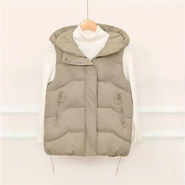 棉衣;女式马甲;棉服背心