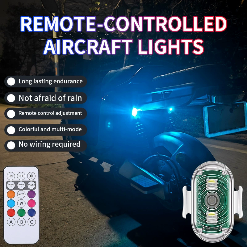 Трансграничный взрывной мотоцикл универсальный модифицированный мигающий свет