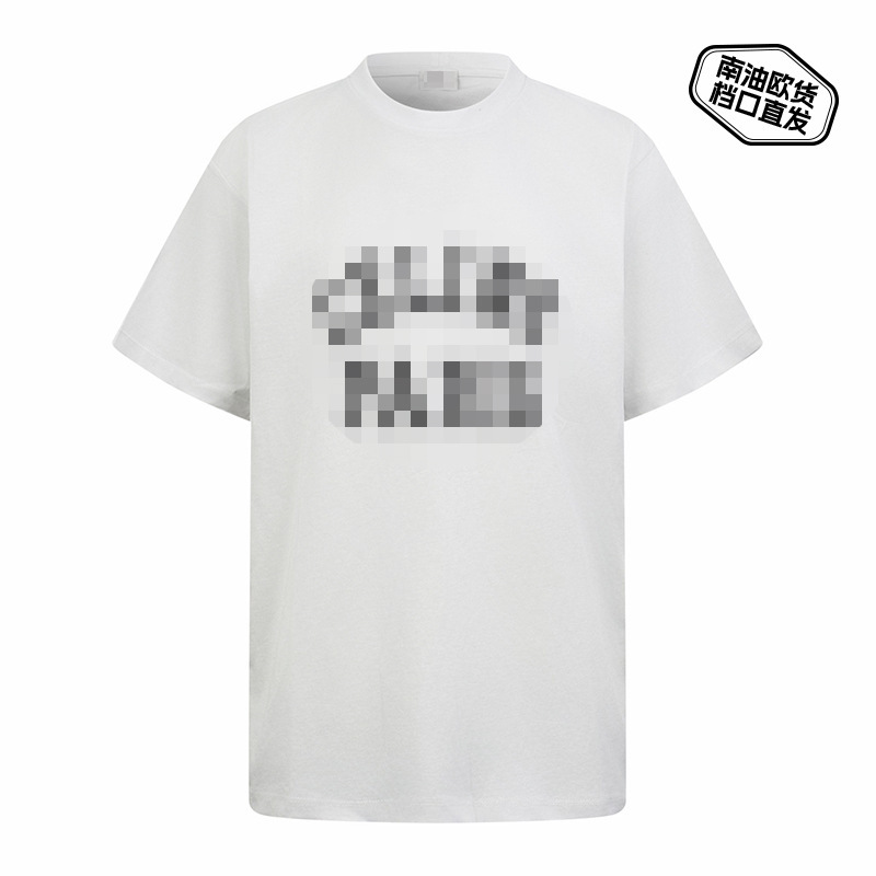 26 Nanyou Cl Printed Short-Sleeve Unisex Letter Print Pure Cotton Loose T-Shirt Spring New Classic Versatile High Street Style 26 Nanyou Cl Printed Short-Sleeve Unisex Letter Print Pure Cotton Loose T-Shirt Spring New Classic Versatile High Street Style