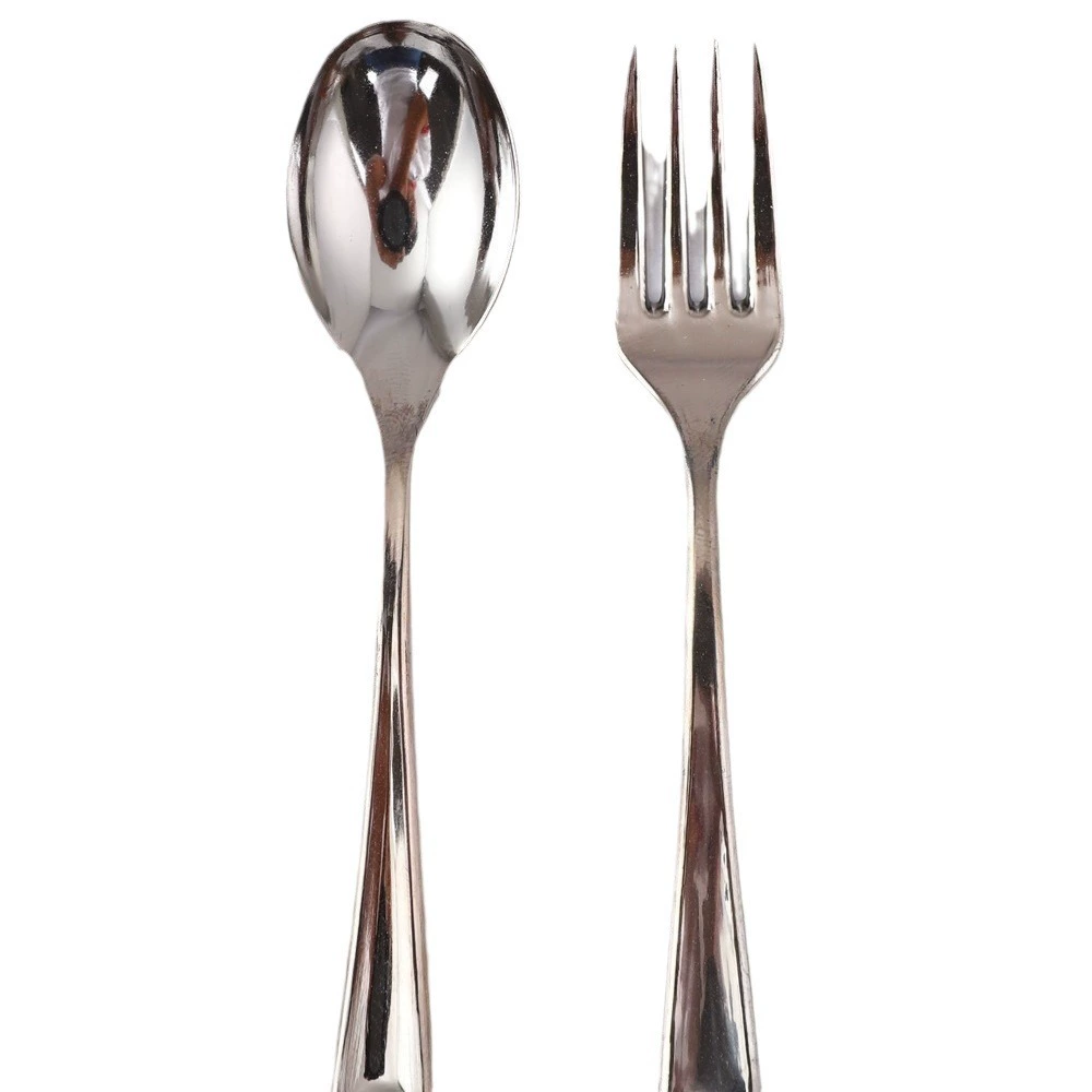 Disposable plastic fork polypropylene, small dessert spoon